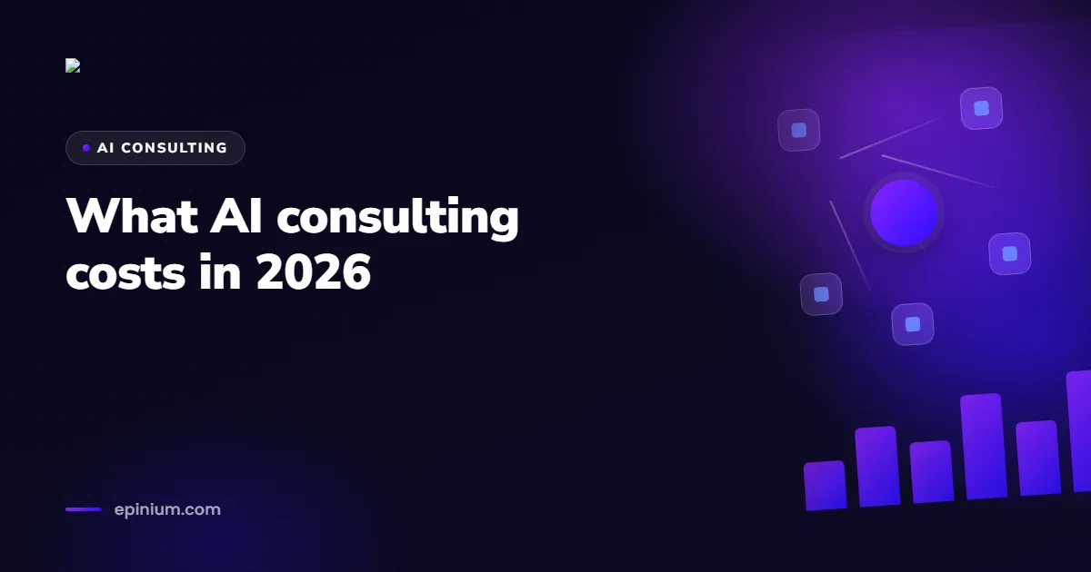 What AI Consulting Costs in 2026: Rates, Project Fees and What Moves the Price