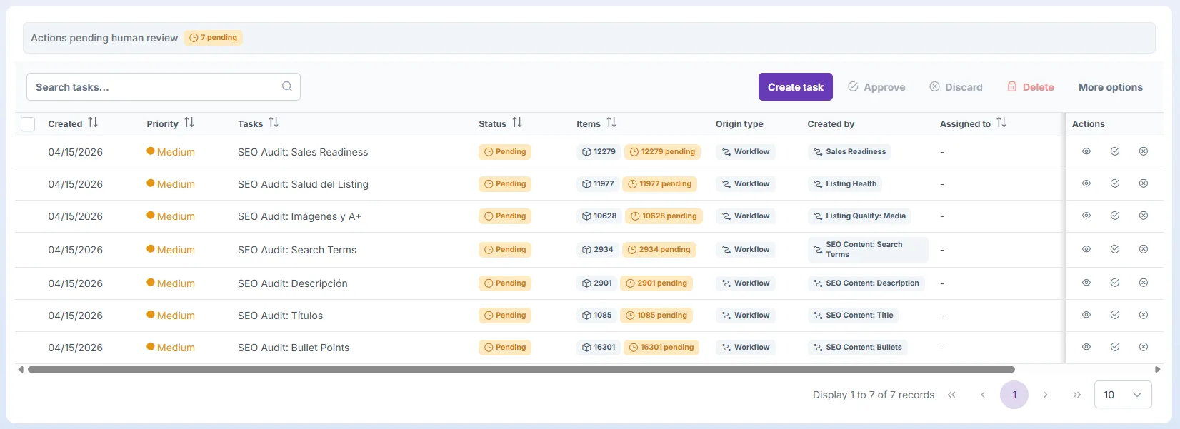 Epinium tasks — in attesa di revisione
