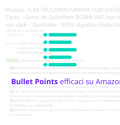 Bullet Points efficaci su Amazon